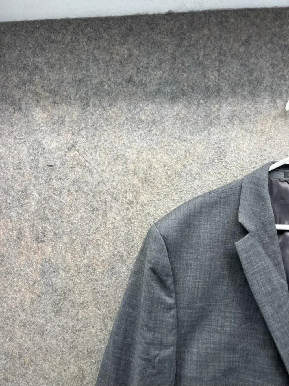 Lauren Ralph Lauren Blazer Mens 46L Gray Sport Coat Jacket Two Button Business